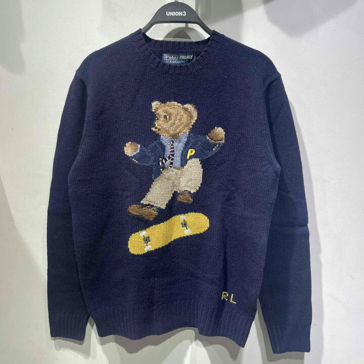 楽天市場】PALACE Ralph Lauren Skate Polo Bear Sweater Sサイズ 