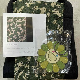 KAIKAIKIKI TAKASHI MURAKAMI CAMO TOTE BAG (キーホルダー付/シリアルナンバー有) カイカイキキ 村上隆 カモトートバッグ 心斎橋店【中古】