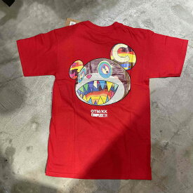 MURAKAMI TAKASHI x MITCHELL & NESS COMPLEXCON CHICAGO CUBS TEE "RED" Sサイズ 村上隆 カイカイキキ シカゴカブス 半袖 Tシャツ 心斎橋店【中古】