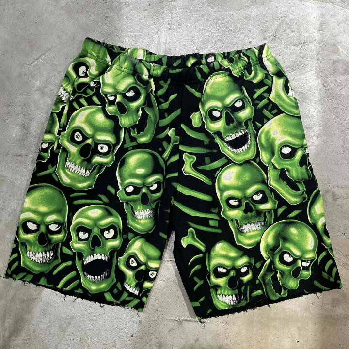 楽天市場】Supreme 18ss Skull Pile Sweatshort Sサイズ シュプリーム  