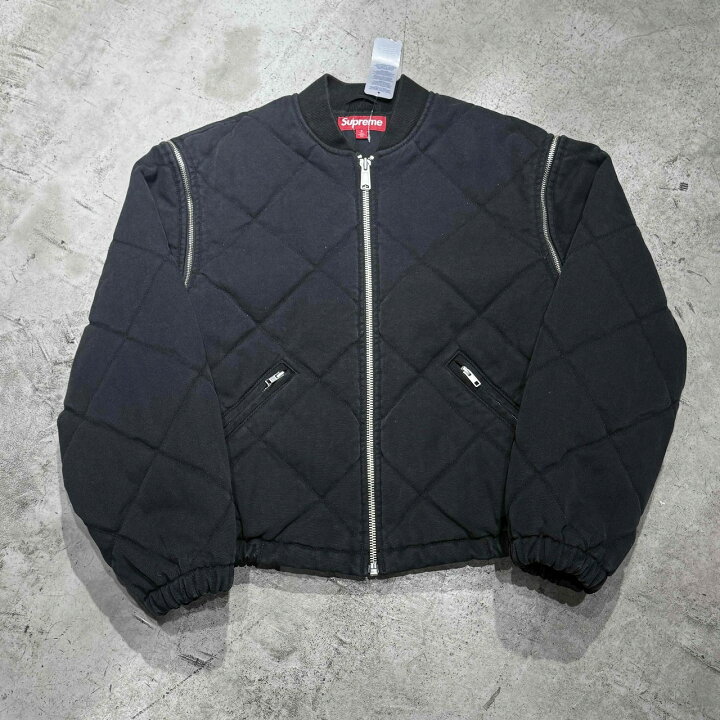 楽天市場】Supreme 25aw Zip-Off Sleeve Quilted Bomber Jacket サイズ 