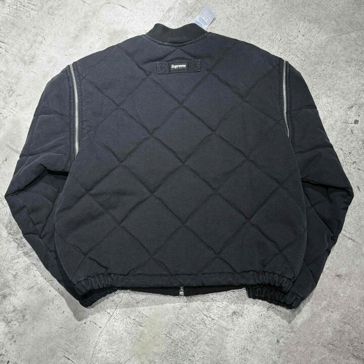 楽天市場】Supreme 25aw Zip-Off Sleeve Quilted Bomber Jacket サイズ 
