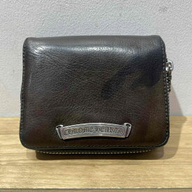 CHROME HEARTS Square Zip Bill Wallet 迷彩 カモ クロムハーツ スクエアジップビルウォレット 二つ折り財布 レザー ダガージップ 心斎橋店【中古】