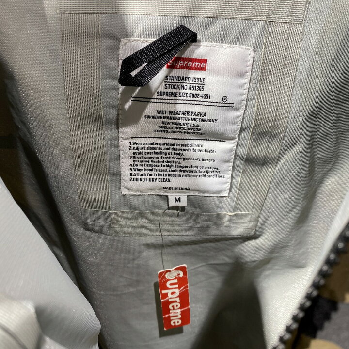 楽天市場】Supreme 15ss Military Taped Seam Parka Size-M  