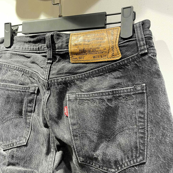 楽天市場】WASTED YOUTH x LEVIS 501 DENIM PANTS 29インチ ウェイ 