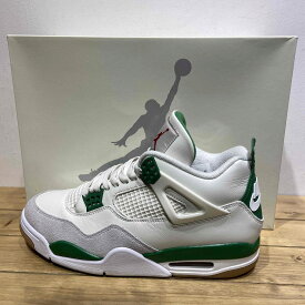 NIKE SB 2023 AIR JORDAN 4 RETRO SP "PINE GREEN" 28.5cm DR5415-103 ナイキエスビー エアジョーダン4 パイングリーン スニーカー 心斎橋店【中古】