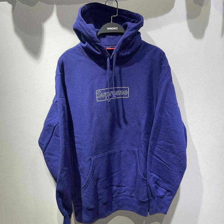 楽天市場】Supreme 21ss Kaws Chalk Box Logo Hooded Sweatshirt M 