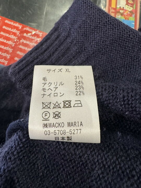 楽天市場】WACKO MARIA MOHAIR CARDIGAN Size-XL ワコマリア モヘア 