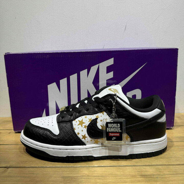 楽天市場】NIKE SB 2021ss SUPREME DUNK LOW OG QS BLACK STAR 25.0cm 