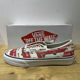 Supreme 12ss Vans Authentic Pro "Cambell's Soup" 26.5cm VN-OQOD6VL シュプリーム バンズ オーセンティック プロ キャンベルスープ スニーカー 心斎橋店【中古】