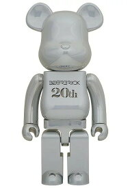 MEDICOM TOY BE@RBRICK WORLD WIDE TOUR 3 20th DEEP CHROME Ver. 1000% メディコムトイ ベアブリック ワールドワイドツアー3 ディープクロームバージョン 心斎橋店【中古】