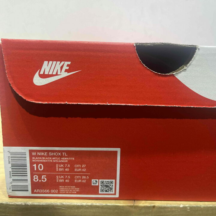 楽天市場】WMNS NIKE SHOX TL AR3566-002 SIZE-27.0cm ナイキ 