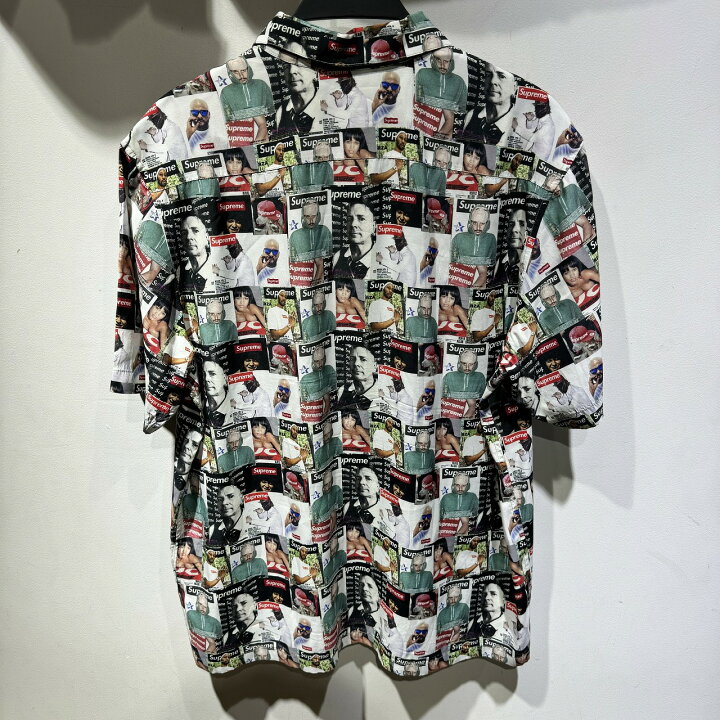 楽天市場】Supreme 23ss Magazine Shirt Mサイズ シュプリーム 