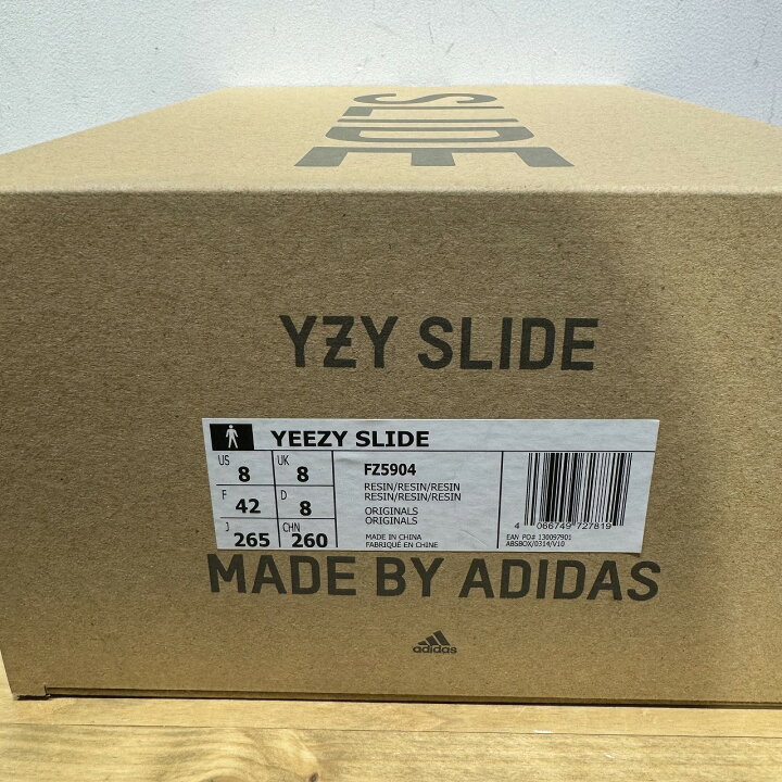 楽天市場】ADIDAS YEEZY SLIDE Resin 26.5cm FZ5904 アディダス 