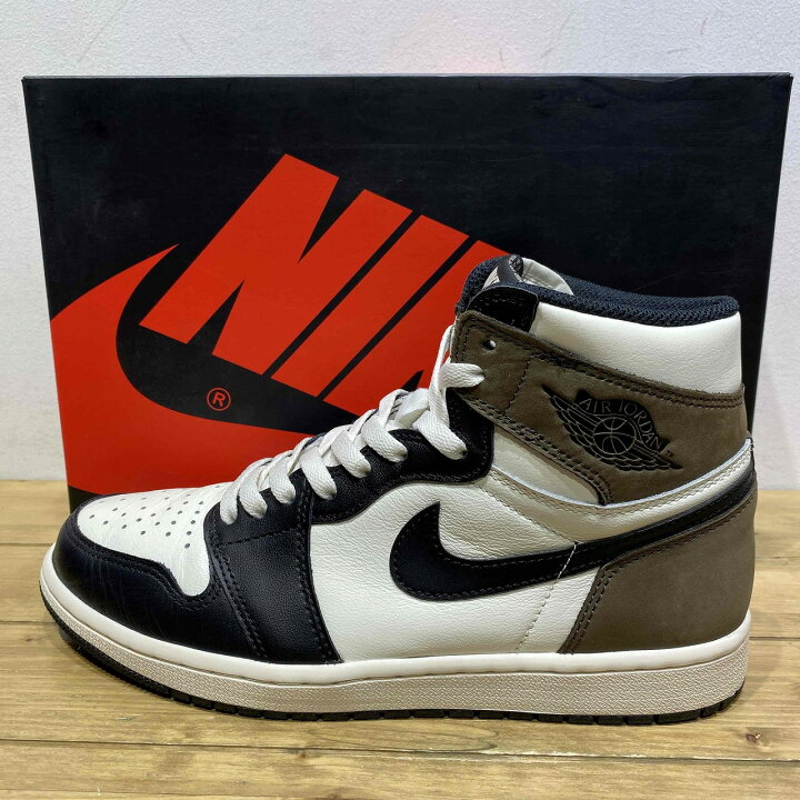 楽天市場】NIKE 2020 AIR JORDAN 1 RETRO HIGH OG DARK MOCHA 27.0cm  