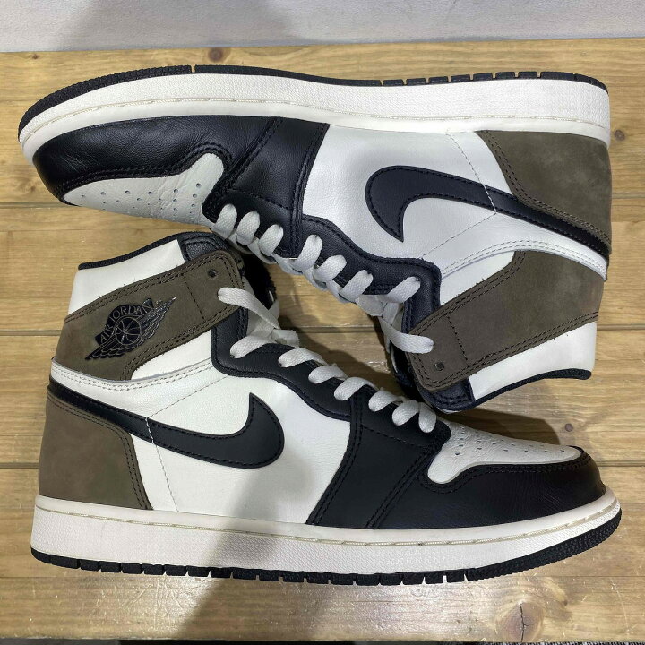 楽天市場】NIKE 2020 AIR JORDAN 1 RETRO HIGH OG DARK MOCHA 27.0cm 