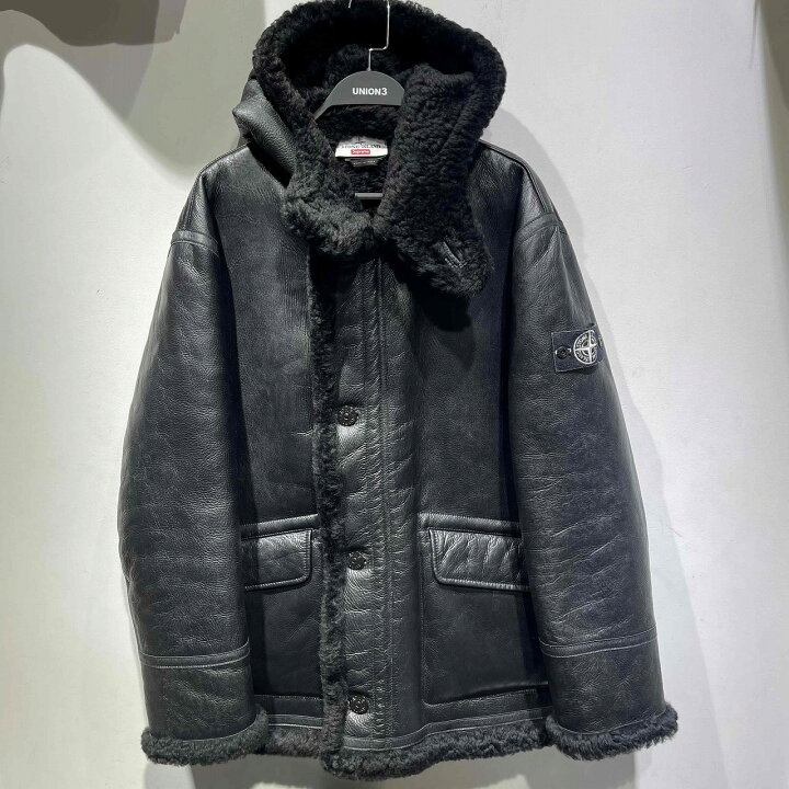 楽天市場】Supreme 20aw Stone Island Hand-Painted Hooded Shearling 