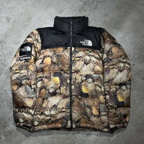 楽天市場】supreme nuptse leavesの通販