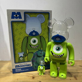 MEDICOM TOY BE@BRICK 2021 MONSTERS INC. MIKE 100%&400％ メディコムトイ ベアブリック モンスターズインク マイク フィギュア 心斎橋店【中古】