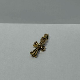 CHROME HEARTS 22K CRS BBYFAT クロムハーツ クロス ベイビーファット ゴールド ネックレストップ CROSS BABY FAT 心斎橋店【中古】