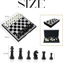 マグネットチェス 【折りたたみ式チェスボード＆チェスピースセット】 chess board set