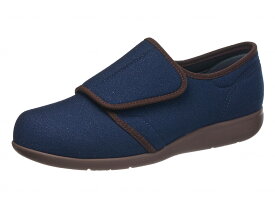 アサヒシューズ 快歩主義 L174 婦人用 履きやすいゆったり4E ワイドマジックタイプ 日本製