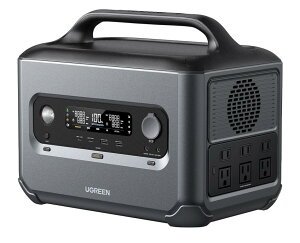 UGREEN[O[ PowerRoam 1200 1200W/1024Wh 15056 |[^ud [_S`ECIdr /13o /AC[dE\[[(ʔ) /USB Power DeliveryΉ]@[J[