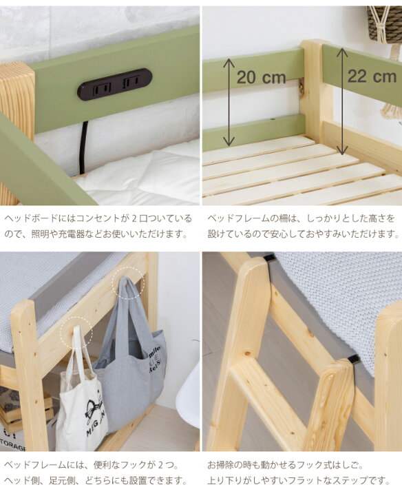 楽天市場】【耐荷重600kg】システムベッド ロータイプ 学習机 システム 