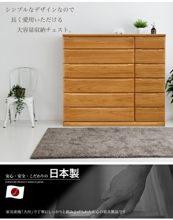 楽天市場】【ﾎﾟｲﾝﾄ5倍☆4月14日20時〜17日10時迄】チェスト 完成品 