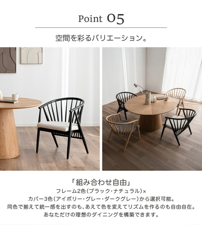 楽天市場】ダイニングチェア 1脚単品 2脚 4脚 6脚セット 座面カバー 