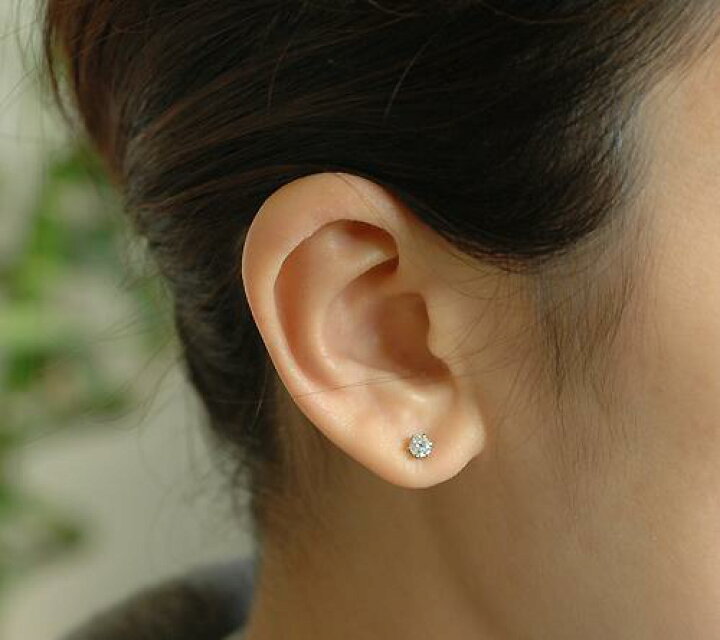 楽天市場】プラチナ ピアス ダイヤモンド 0.3ct ダイヤ ピアス  