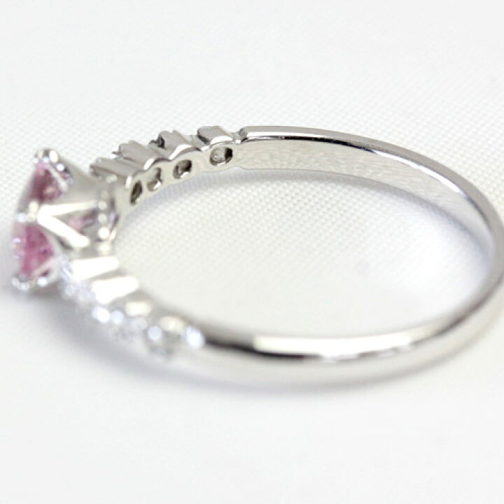 楽天市場】K18 18金 リング モルガナイト リング 4.0×6.0 （ピンク  