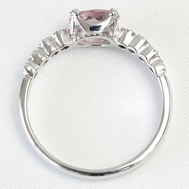 楽天市場】K18 18金 リング モルガナイト リング 4.0×6.0 （ピンク  