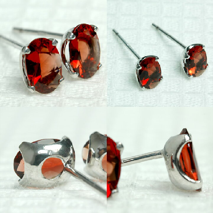 楽天市場】K18 アンデシンピアス 4.0mm×6.0mm : ジュエリーエクセレンテ 
