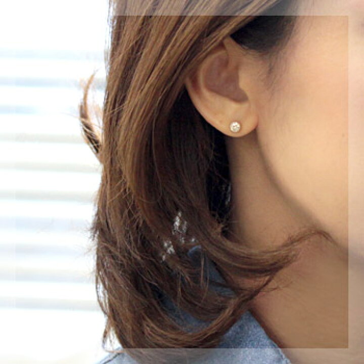 楽天市場】ダイヤモンド フープピアス 0.6ct K18 ピンクゴールド 0.3ct 
