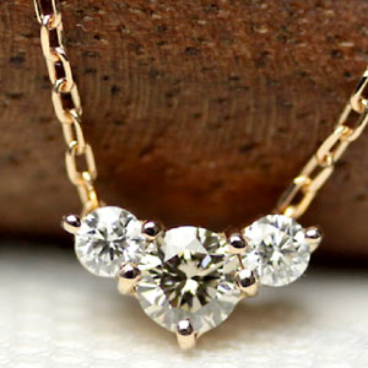 楽天市場】K18 ダイヤモンド 0.25ct ペンダント ネックレス【glace 