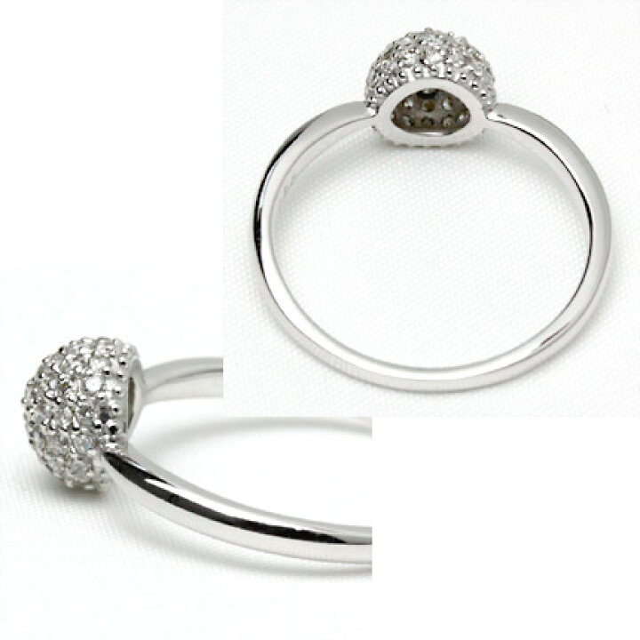 楽天市場】K18 パヴェダイヤモンド リング 0.3ct 18金 リング ピンク 