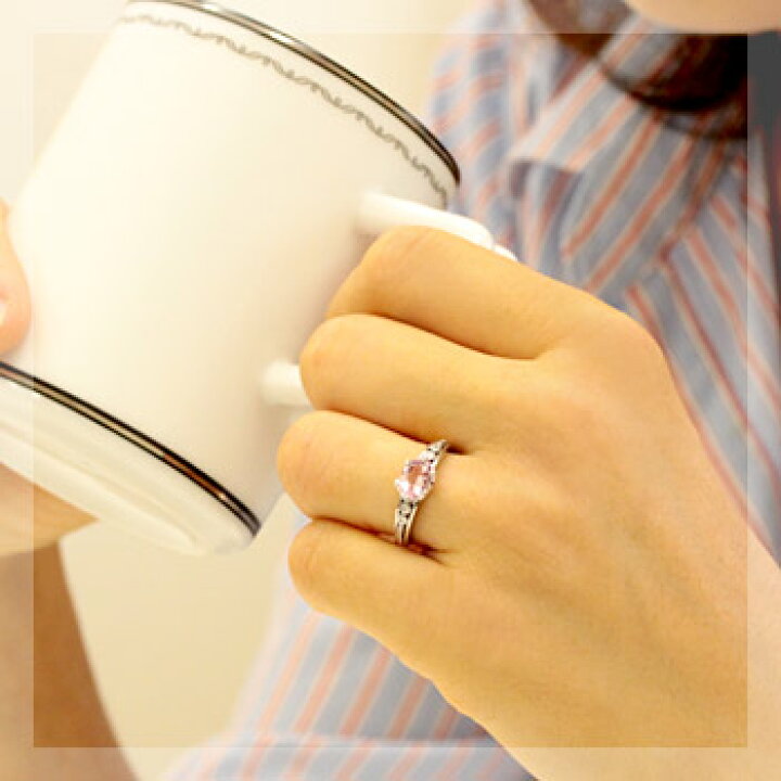 楽天市場】K18 18金 リング モルガナイト （ピンクアクアマリン） 5.0  