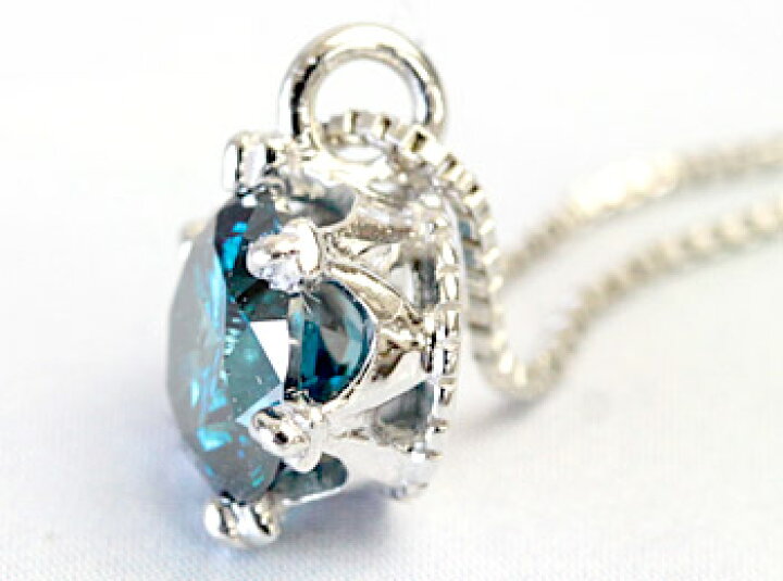 楽天市場】【1本限定】ブルーダイヤ ブルー ダイヤモンド 0.46ct 
