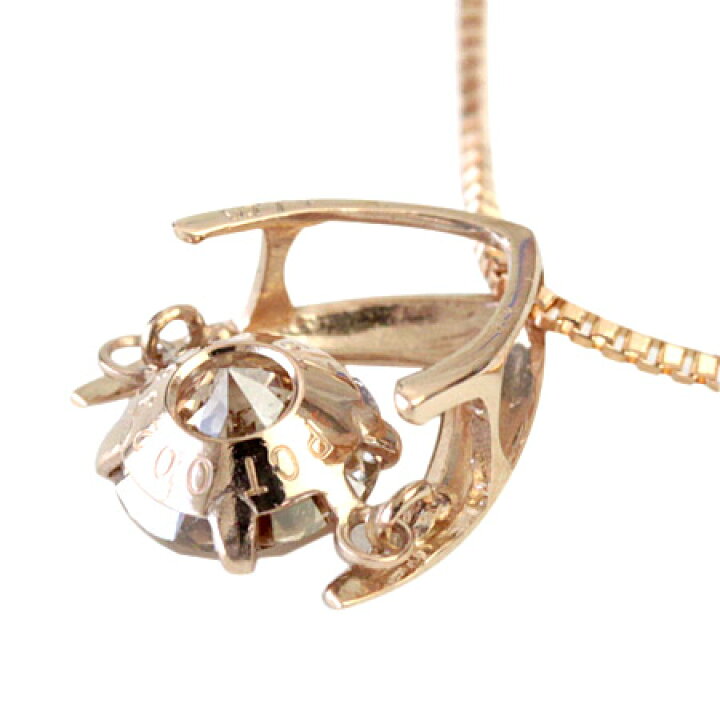 楽天市場】K18 揺れる ダイヤモンド ネックレス 0.7ct ダンシング 
