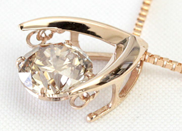 楽天市場】K18 揺れる ダイヤモンド ネックレス 0.7ct ダンシング 