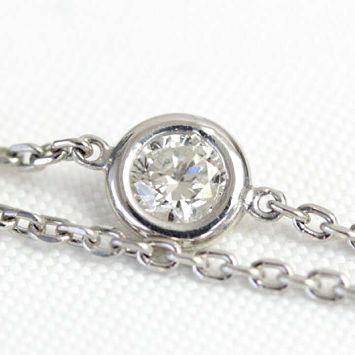 楽天市場】pt 2WAY ダイヤモンド 1.0ct 11石 ステーション ネックレス  