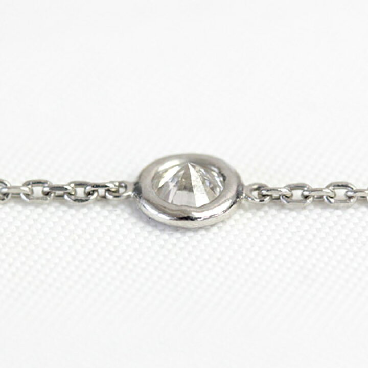 楽天市場】pt 2WAY ダイヤモンド 1.0ct 11石 ステーション ネックレス  