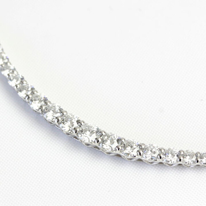 楽天市場】Pt900 H&C ダイヤモンド ラインネックレス 1ct 