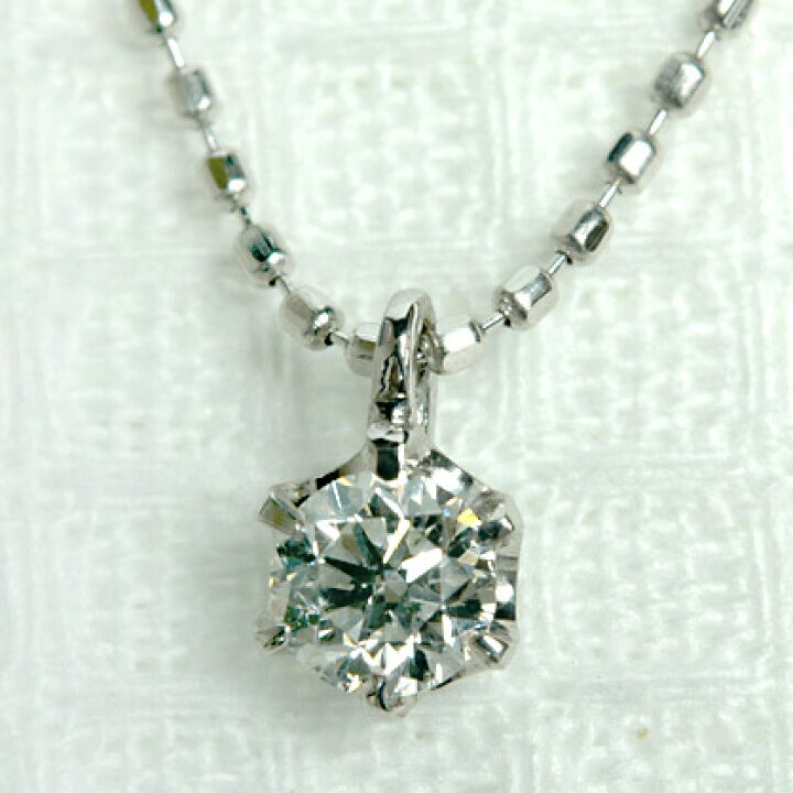 楽天市場】K18 ダイヤモンド プチ ペンダント ネックレス 0.15ct  