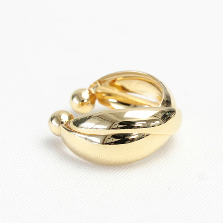 楽天市場】K18 イヤーカフ ぽってりデザイン ゴールド イヤカフ 片耳用  