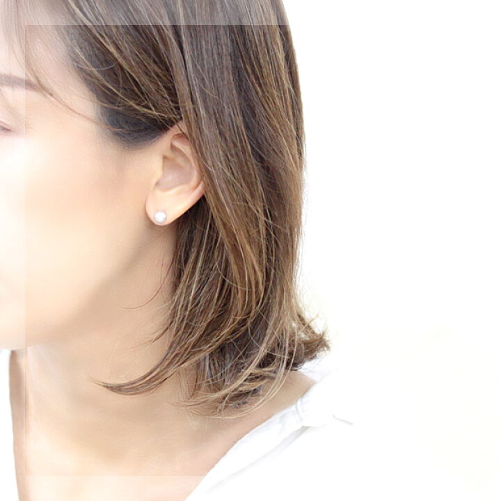 楽天市場】プラチナ パヴェ ダイヤモンド ピアス 0.4ct pt900 ダイヤ 
