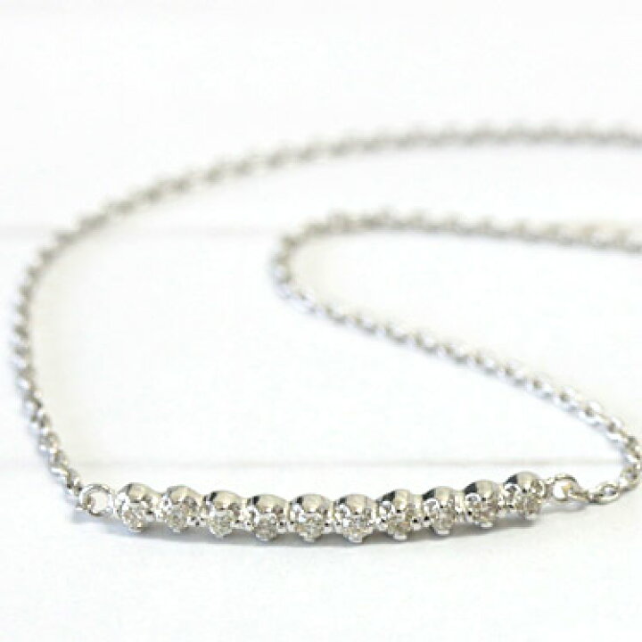 楽天市場】K18 ダイヤモンド ブレスレット ダイヤブレス 0.1ct 