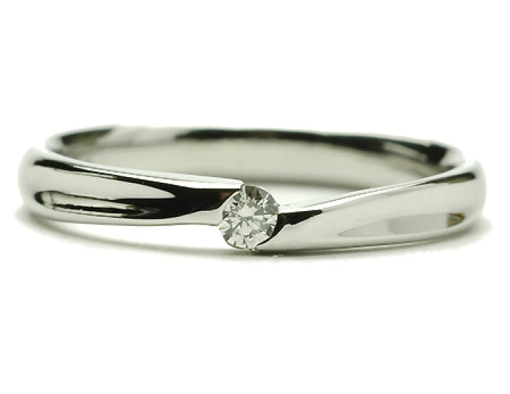 楽天市場】K18 ダイヤモンド リング 0.06ct 18金 リング : ジュエリー  