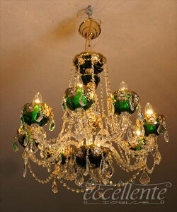 �`�F�R�� �{�w�~�A�N���X�^�� �V�����f���A 8�� green+gold TB311008GG �Ɩ� ���C�e�B���O �N���V�b�N �A���e�B�[�N�� ���[���b�p�Ƌ� ���[���s�A���Ƌ� �A���Ƌ�